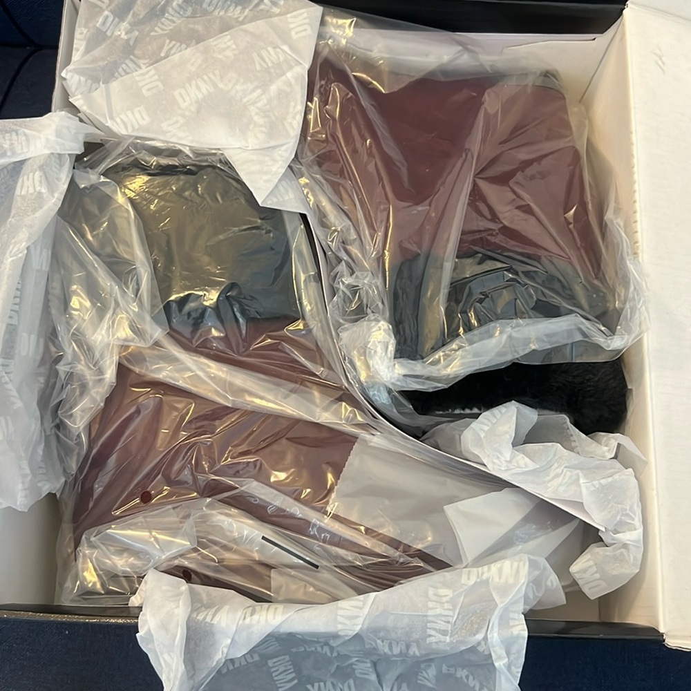 Brand new, never worn DKNY boots
